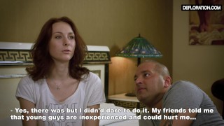 Verka Kalancha sucking and fucking a big dick