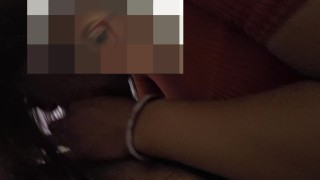 Blow job Ecuatorian (mi novia me la chupa con halls negros