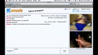 Omegle Brazilian Teen Masturbate with her Dildo Webcam
