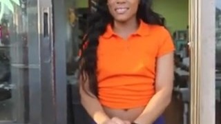 Found a video of a big booty ebony gets fucked at Popeye’s