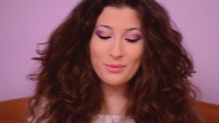 hot gf does sockjob with socks over stockings and cumshot on feet