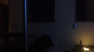 I fuck a girl I met at the party, loud moaning latin fuck part 1