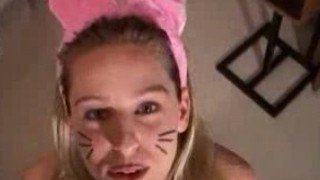 Ideepthroat – Heather – Perfect BJ,Bunny Suit and Swallow!!