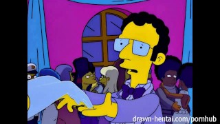 Simpsons Porn – Marge and Artie afterparty