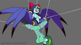 Spider Shantae X Rottytops (Original Version by Zedrin)