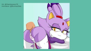 Blaze the Cat Anal – Extended Ver. (Sonic Porn)
