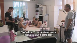 Pornhub Agent – Tattoed Babes Amy & Silvia Share Cock for their First Scene