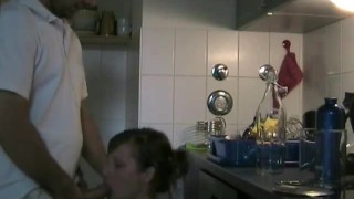 Cheating Wife from CasualMilfSex(dot)com Kitchen Fuck Porn Video