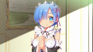 レムに辱められながらオナ見せ！【ver.01】