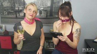 Bandana Cleave Gag Challenge | Dirty Girls OK Google Game by Red Back Porch