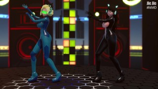 [MMD] RWBY GLIDE – Blake x Glynda [Jic-Jic]