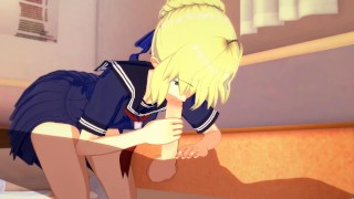 Saber 3D Hentai