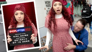 Redhead Perp Gets Caught & Fucked In The Backroom – ShoplyfterMylf